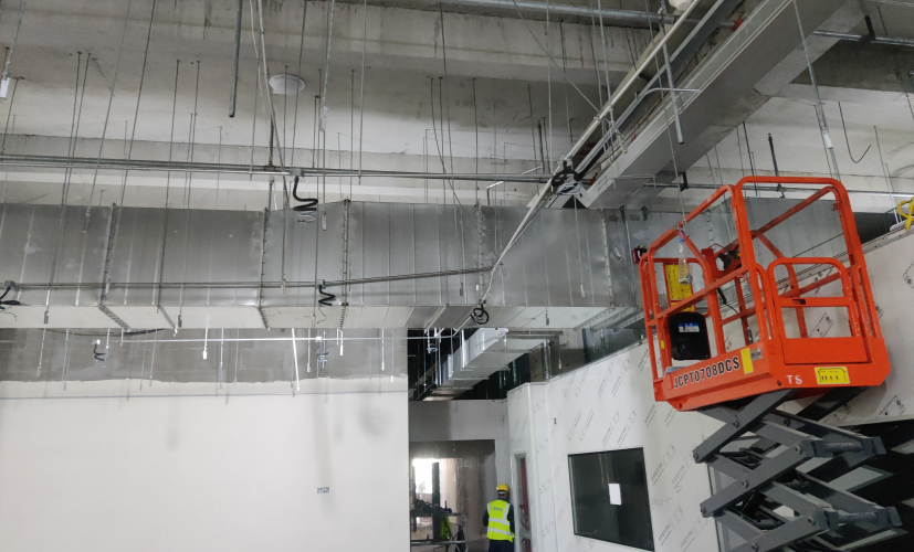 潔凈車(chē)間吊頂施工